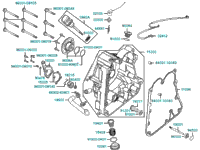 Right Crankcase Cover Water Pump
