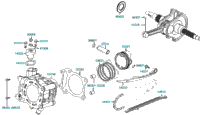 Cylinder Piston Crankshaft