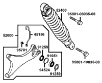 Rear Shock & Swing Arm