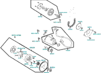 Starting Motor Oil Pump