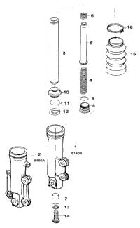 Front Fork Detail