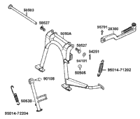 Stand Kick & Starter Arm