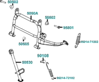 Stand Kick Starter Arm