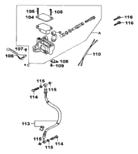 Front Brake Master Cylinder
