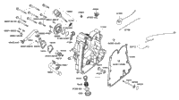 Right Crankcase Cover & Water Pump