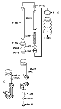 Front Fork Detail