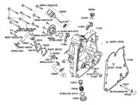 Right Crankcase Cover & Water Pump
