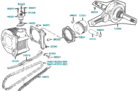 Cylinder Piston Crankshaft