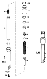 Front Fork Detail