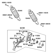 Rear Shocks & Swing Arm