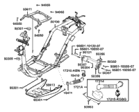 Frame / Engine Hanger