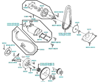 Starting Motor Oil Pump