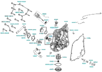 Right Crankcase Cover Water Pump