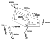 Stand & Kick Starter Arm