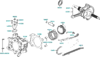 Cylinder Piston Crankshaft