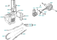 Cylinder Piston Crankshaft