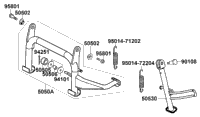 Stand & Kick Starter Arm