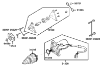 Starting Motor & Oil Pump