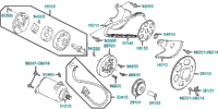 Starting Motor Oil Pump