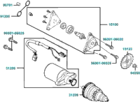 Starting Motor Oil Pump