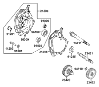 Final Reduction Gears