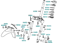 Stem Steering Front Fork