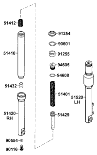 Front Fork Detail