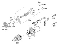 Starting Motor & Oil Pump