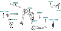 Stand Kick Starter Arm