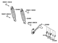 Rear Shocks & Swing Arm