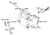 Stand & Kick Starter Arm