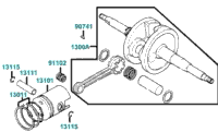 Piston Crankshaft