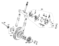 Front Wheel & Caliper Assy