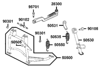 Stand & Kick Starter Arm