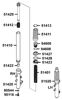 Front Fork Detail