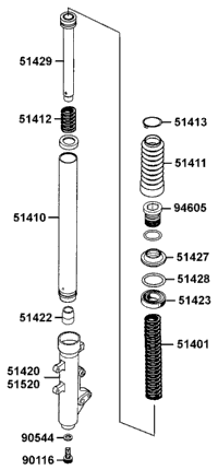 Front Fork Detail