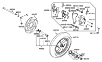 Front Wheel & Caliper Assy