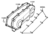 Left Crankcase Cover