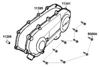Left Crankcase Cover