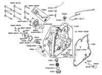 Right Crankcase Cover & Water Pump
