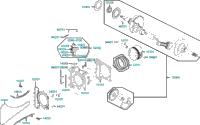 Cylinder Piston Crankshaft