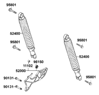 Rear Shock & Swing Arm