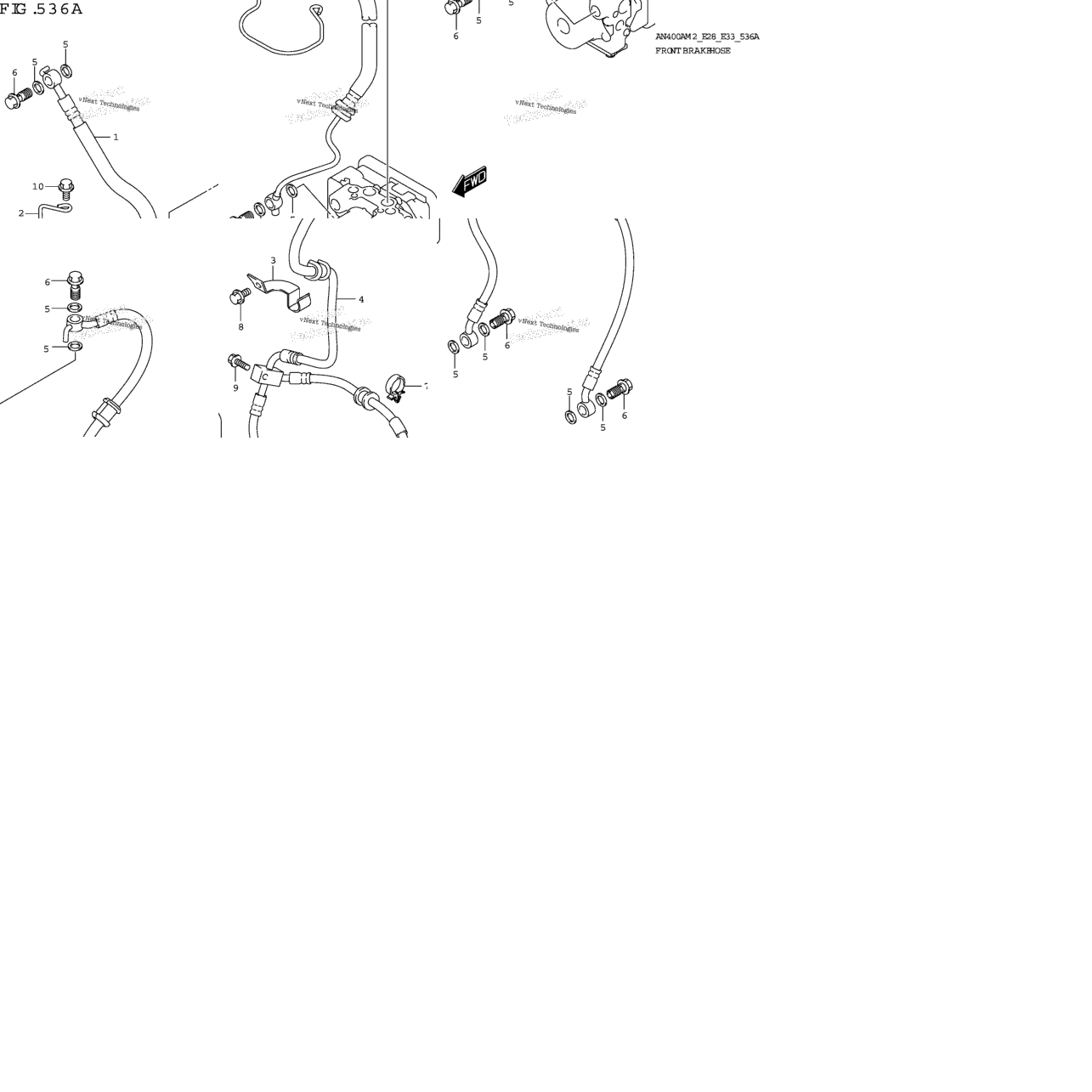 Front Brake Hose