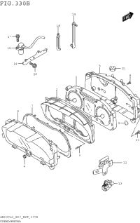 Speedometer (An650l5 E33)