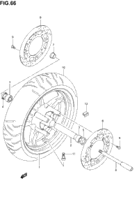 Front Wheel (An650k3)