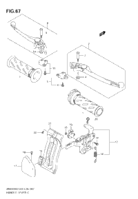 Handle Lever (Model K6/K7/K8)