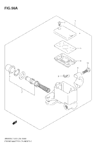 Front Master Cylinder (Model K8/K9)