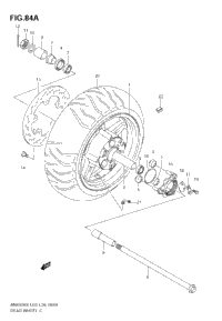 Rear Wheel (An650k7)