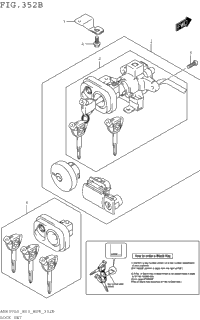 Lock Set (An650l5 E33)