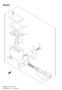Rear Master Cylinder (Model K7)
